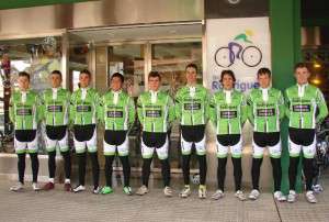 Miembros del equipo Bicicletas Rodríguez