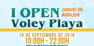 Llega a Badajoz el I Open VoleyPlaya en la margen derecha