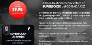 El Badajoz lanza la campaña «Supersocio»