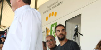 José Manuel Calderón, espectador de lujo del Villanovense – CD Badajoz