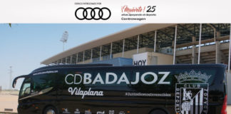 Así luce el nuevo autobús del CD Badajoz