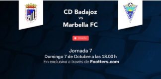 El Badajoz – Marbella será televisado por Footters
