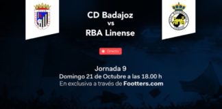 El Badajoz – Balompédica Linense será ofrecido por Footters