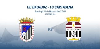 El CD Badajoz – FC Cartagena será retransmitido por Footters