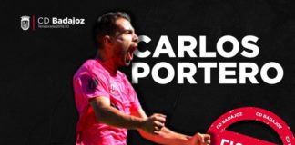 El extremo Carlos Potero, nuevo fichaje del CD Badajoz