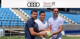 El Badajoz presenta a Carlos Portero, Kike Pina e Iván Casado