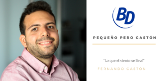 Lo que el viento se llevó… y no ha vuelto