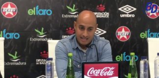 Un emocionado Nafti se despide en el Nuevo Vivero