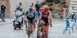 Rubén Tanco, en acción con la selección extremeña en el Campeonato de España