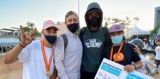 Víctor de Luis, presente en el Campeonato de España de skate en Camas