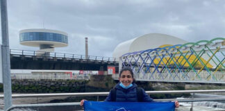 Débora Grau concienciando sobre la importancia de donar contra el cáncer de médula ósea