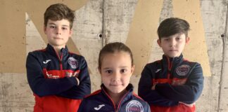 Tres pacenses competirán en la Liga Nacional de Karate Junior