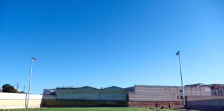 El campo de fútbol de la margen derecha estará listo antes de final de año