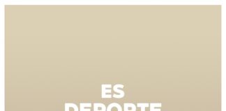 La portada: ‘Es deporte’