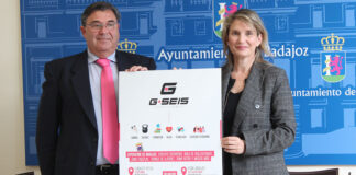 presentación de GSEIS en la sala de prensa del ayuntamiento de Badajoz