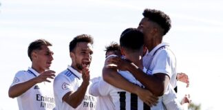 El Badajoz, fuera del descenso gracias a un gol del Castilla en el 98′