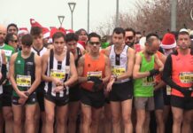 Badajoz despide el año con más de un millar de corredores en la San Silvestre Pacense