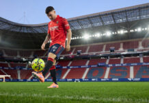 Javi Galán inicia su nueva etapa en Osasuna