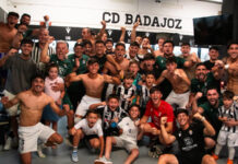 El Badajoz ya está a dos partidos del ascenso