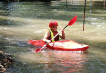 Elena Ayuso hará historia como la primera mujer del mundo en competir en Aguas Bravas