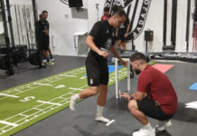 Primer día de trabajo para Badajoz y Sport Extremadura