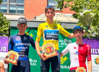 Martín Gutiérrez hace historia y conquista la Vuelta a Valladolid para el Kazajoz
