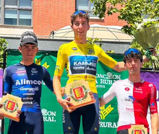 Martín Gutiérrez hace historia y conquista la Vuelta a Valladolid para el Kazajoz