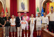 El Ayuntamiento homenajea a los campeones pacenses tras sus éxitos nacionales